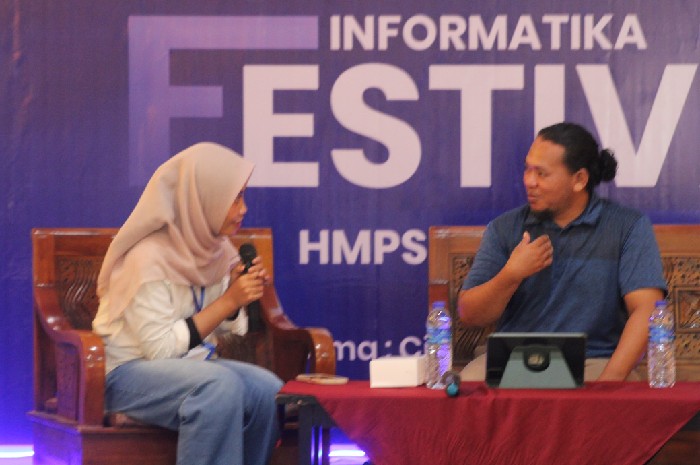 HMPS Informatika Fakultas Teknik Universitas Hamzanwadi Gelar Informatika Festival 2025,Dorong Generasi Muda Kuasai Skill Digital. (Foto: Lombokini.com).