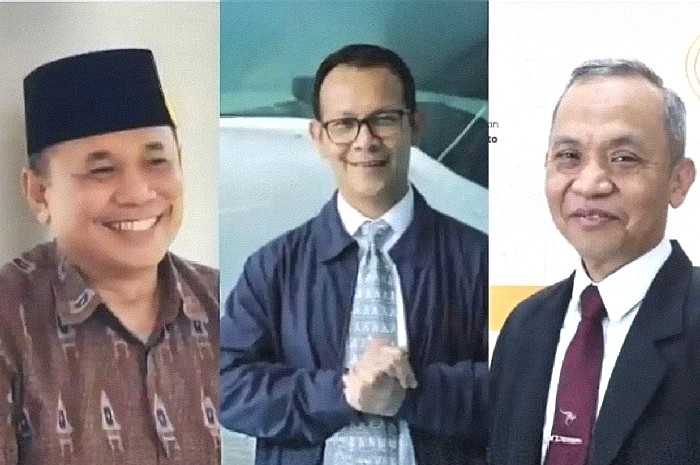 Tim Pansel menyerahkan tiga nama calon Sekda NTB ke Gubernur, yakni Ahsanul Khalik, Ahmad Saufi, dan Abul Chair. (Foto: Lombokini.com).