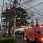 Korsleting Router Indihome di Selong, Damkar Lombok Timur Padamkan dalam 7 Menit. (Foto: Lombokini.com).