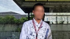 Terlapor Inisial S Bantah Gelapkan Rp 1,05 Miliar Dana Pembangunan Dapur MBG di Lombok Timur. (Foto: Lombokini.com).