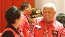 Ketua Umum DPP PDI Perjuangan, Ibu Hj Megawati Soekarno Putri dan H Rachmat Hidayat. (Foto: Lombokini.com/Istimewa).