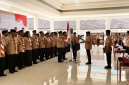 Pelantikan Pengurus Kwarcab Gerakan Pramuka Lombok Timur Masa Bakti 2025-2030 di Pendopo Bupati pada Rabu 6 Mei 2026. (Foto: Lombokini.com).
