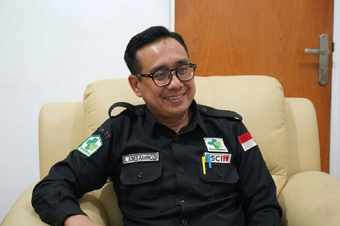 Kepala Dinas Kesehatan Lombok Timur, Lalu Aries Fahrozi. (Foto: Lombokini.com/Izzul Khairi).