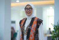 Bunda Literasi Provinsi NTB, Sinta Agathia Muhammad Iqbal. (Foto: Lombokini.com).