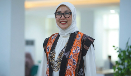 Bunda Literasi Provinsi NTB, Sinta Agathia Muhammad Iqbal.