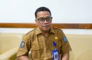 Plt Kepala UPTD UPPRD Wilayah III Samsat Selong, Haroen. (Foto: Lombokini.com)