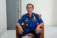 Kadis Damkarmat Lombok Timur, Lalu Dami Ahyani, meminta DPRD menganggarkan armada pemadam kebakaran melalui Pokir. Hanya 6 dari 12 unit yang layak beroperasi. (Foto: Lombokini.com).