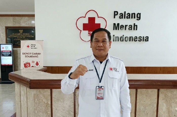 Ketua PMI Lombok Barat, Haris Karnain. (Foto: Lombokini.com/Istimewa).