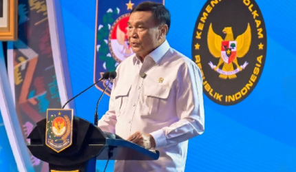 Menko Polkam Jenderal TNI (Purn) Djamari Chaniago.