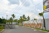 Perumahan Griya Pesona Alam berdiri di kawasan Sayang-Sayang, Kecamatan Lingsar, Lombok Barat. (Foto: Lombokini.com/Didu).