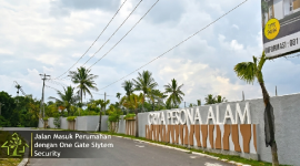 Perumahan Griya Pesona Alam berdiri di kawasan Sayang-Sayang, Kecamatan Lingsar, Lombok Barat. (Foto: Lombokini.com/Didu).