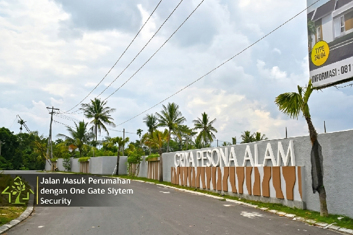 Perumahan Griya Pesona Alam berdiri di kawasan Sayang-Sayang, Kecamatan Lingsar, Lombok Barat. (Foto: Lombokini.com/Didu).