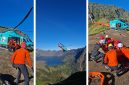 Upaya evakuasi medis udara terhadap seorang pendaki perempuan asal Malaysia yang mengalami cedera serius di Gunung Rinjani, Kabupaten Lombok Timur, akhirnya membuahkan hasil.