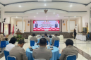 Polda NTB menggelar Rapat Kerja Teknis (Rakernis) Bidang Hukum di Gedung Sasana Dharma Polda NTB, Rabu 13 Mei 2026. (Foto: Lombikini.com)