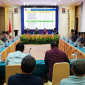 Pemprov NTB menggelar rapat koordinasi percepatan Program Makan Bergizi Gratis (MBG) di Hotel Lombok Raya, Jumat 22 Mei 2026. Rapat tersebut menghadirkan Penasihat Khusus Presiden Bidang Politik dan Keamanan, Brigjen Pol (Purn.) Drs. H. Erwin Chahara Rusmana, M.Hum, serta Inspektur III Inspektorat Utama BGN, Kolonel Sus Drs. Rudyanto, M.Si. (Foto: Lombokini.com/Istimewa).