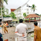 Menteri Perumahan dan Kawasan Permukiman (PKP), Maruarar Sirait, mengunjungi Rumah Susun Sederhana Sewa (Rusunawa) Bintaro di Kelurahan Bintaro, Kecamatan Ampenan, Kota Mataram, NTB, Selasa 19 Mei 2026. (Foto: Lombokini.com).