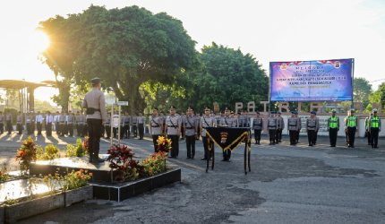 AKBP I Komang Sarjana Pimpin Sertijab Kasat Intelkam, Kapolsek Aikmel, dan Pringgasela.