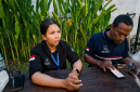 Direktur Operasional Nusa Medica Clinic Grup, dr. Rosalia Puspita Jaya didampingi Manajer Nusa Medica Clinic Sembalun, Erwin Hidayat, SH. (Foto: 