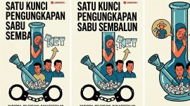 Penangkapan ini terbilang unik karena bermula dari laporan dugaan pelecehan seksual yang berujung pada penggerebekan pesta sabu hingga penangkapan sang bandar.