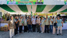 Dinas Pertanian dan Ketahanan Pangan Provinsi NTB Menggelar Gerakan Pasar Murah (GPM) di Desa Taman Ayu, Kecamatan Gerung, Kabupaten Lombok Barat, Jumat 5 Juni 2026. (Foto: Lombokini.com).