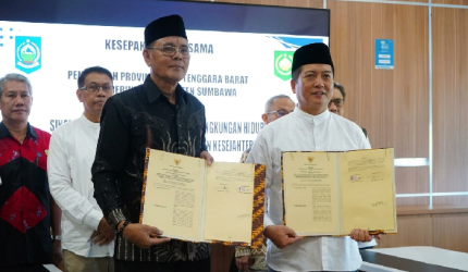 Gubernur NTB Rehabilitasi Lingkungan dan Apresiasi Perusahaan demi Perkuat Pembangunan Hijau.