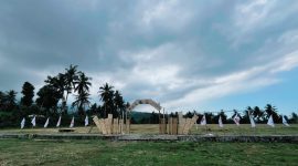 Tempat kumpul atau titik lokasi acara Jamnas V BPAN yang berada di Lapangan Perigi (doc. Zan)