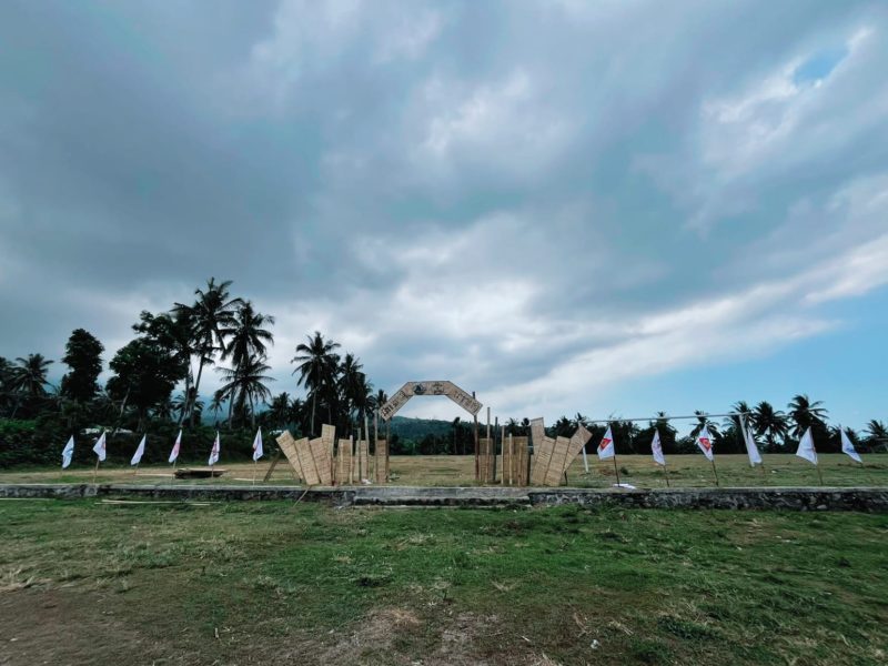 Tempat kumpul atau titik lokasi acara Jamnas V BPAN yang berada di Lapangan Perigi (doc. Zan)