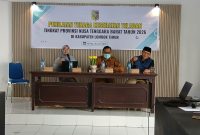 Dinas Kesehatan Kabupaten Lombok Timur menggelar Penilaian Tenaga Kesehatan (Nakes) Teladan Tingkat Provinsi Nusa Tenggara Barat (NTB) Tahun 2026 di Selong, Selasa (30/6/2026).