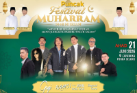 GIGI, Bams, John Paul Ivan dan Bapackguru Siap Hibur Ribuan Penonton di Puncak Festival Muharram Lombok Timur, Ahad 21 Juni 2026 di Lapangan Porda Selong. (Foto: Lombokini.com/Istimewa).