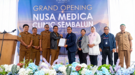 Bupati Lombok Timur Haerul Warisin meresmikan Medica Clinic Sembalun, Senin 22 Juni 2026, untuk meningkatkan layanan kesehatan wisatawan dan warga setempat. (Foto: Lombokini.com).