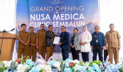 Bupati Lombok Timur, Haerul Warisin, Resmikan Medica Clinic Sembalun untuk Tingkatkan Layanan Kesehatan Wisatawan dan Warga, Senin 22 Juni 2026.