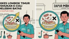 Temuan ini didapatkan setelah petugas melakukan uji laboratorium terhadap sampel makanan pasca adanya dugaan kasus keracunan.