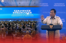 Presiden RI Prabowo Subianto membuka Saresehan Kebangsaan di JCC Senayan, Jakarta, Jumat, 26 Juni 2026. (Foto: Lombokini.com/Tamrin).