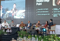 ADVOKAI menggelar diskusi publik dalam rangkaian Rakernas 2026 di Hotel Lombok Raya, Mataram, Jumat malam 5 Juni 2026. (Foto: Lombokini.com).
