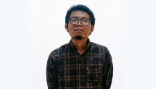 Sastrawan Nusa Tenggra Barat (NTB), Kiki Sulistyo. (Foto: Lombokini.com/Paozan Azima).