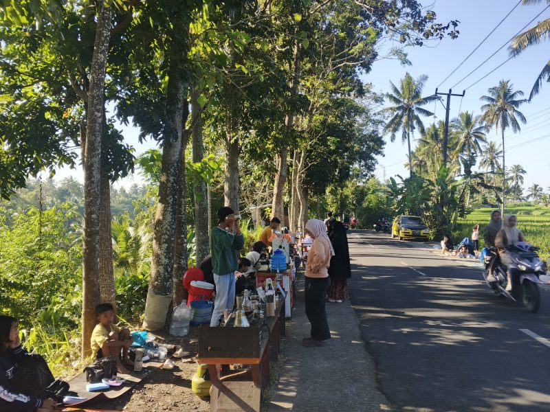 Terlihat dari menghadap ke selatan BST (doc. Zan)