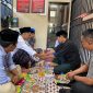Proses prosesi pernikahan tahanan dari Keruak di Rutan Polres Lombok Timur (doc. Humas Polres Lotim)