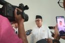 Ketua BAZNAS saya diwawancarai sesuai rapat koordinasi dengan DPRD Lombok Timur (doc. Zan)