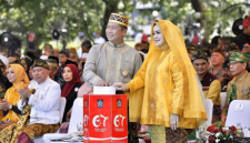 Gubernur NTB Lalu Muhammad Iqbal dan Wakil Gubernur Indah Dhamayanti Putri (Iqbal-Dinda) menghadiri salah satu agenda pemerintahan di NTB. (Foto: Lombokini.com/Diskominfotik)