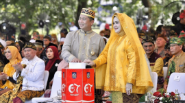 Gubernur NTB Lalu Muhammad Iqbal dan Wakil Gubernur Indah Dhamayanti Putri (Iqbal-Dinda) menghadiri salah satu agenda pemerintahan di NTB. (Foto: Lombokini.com/Diskominfotik)
