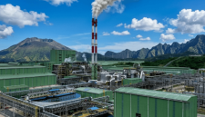 PT Amman Mineral International Tbk mengoperasikan smelter peleburan bijih tambang di Maluk, Kecamatan Maluk, Kabupaten Sumbawa Barat, Nusa Tenggara Barat. (Foto: Lombokini.com/Amman.co.id).
