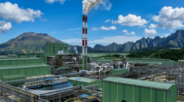 PT Amman Mineral International Tbk mengoperasikan smelter peleburan bijih tambang di Maluk, Kecamatan Maluk, Kabupaten Sumbawa Barat, Nusa Tenggara Barat. (Foto: Lombokini.com/Amman.co.id).

