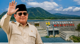 Presiden RI Prabowo Subianto akan meresmikan Bendungan Meninting dalam kunjungan kerja perdana ke Nusa Tenggara Barat, Jumat 10 Juli 2026. (Foto: Lombokini.com).