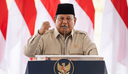 Presiden Republik Indonesia Prabowo Subianto.