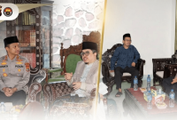 Kapolres Lombok Timur yang baru, AKBP Ariakta Gagah Nugraha, S.I.K., M.H., bersilaturahmi ke Pengurus Besar Nahdlatul Wathan (PBNW) dan PB Nahdlatul Wathan Diniyah Islamiyah (NWDI), Kamis 16 Juli 2026. (Foto: Lombokini.com/Istimewa)