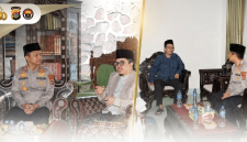 Kapolres Lombok Timur yang baru, AKBP Ariakta Gagah Nugraha, S.I.K., M.H., bersilaturahmi ke Pengurus Besar Nahdlatul Wathan (PBNW) dan PB Nahdlatul Wathan Diniyah Islamiyah (NWDI), Kamis 16 Juli 2026. (Foto: Lombokini.com/Istimewa)