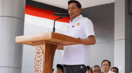 Ketua DPC Partai Gerindra Kabupaten Lombok Timur, H. Haerul Warisin. (Foto: Lombokini.com/Paozan Azima).