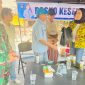 Wakil Ketua DPR RI Sari Yuliati menyerahkan bantuan tunai Rp200 juta, 100 paket sembako, dan meninjau posko kesehatan.