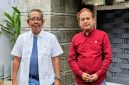 Wakil Ketua DPD PDI Perjuangan, H Ruslan Turmuzi dan anggota DPRD NTB Abdul Rahim menyampaikan sikap kritisnya terhadap jawaban BPK atas pergeseran BTT APBD 2025. (Foto: Lombokini.com/Istimewa)