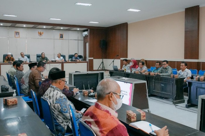 Pemkab Lombok Timur Gelar Rakor Evaluasi Program Pencegahan Korupsi, di Rupatama Kantor Bupati, Kamis 27 Agustus 2026. (Foto: Istimewa)